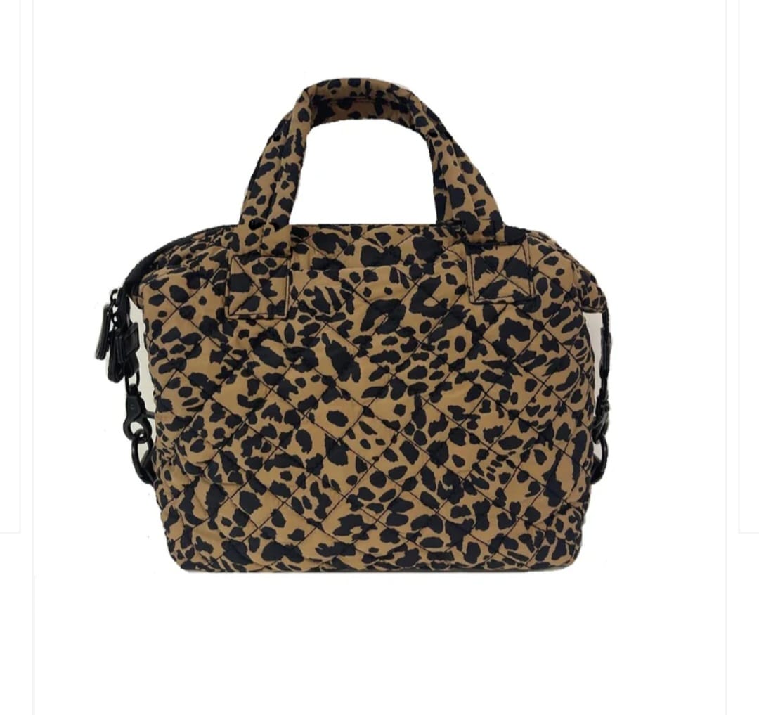 Leopard Puffy Small Bag