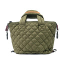 Army Green Puffy Small Bag